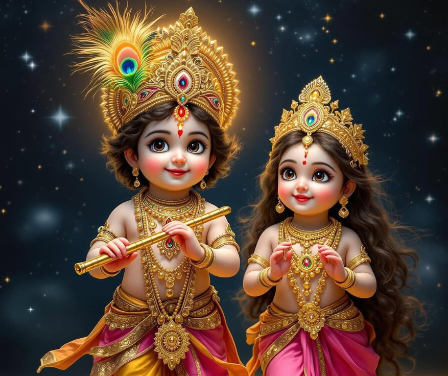 Mahadev &krishna pic