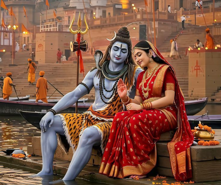 Mahadev &krishna pic