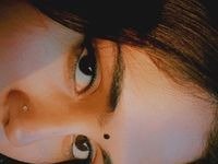 profile girl eyes dp 4