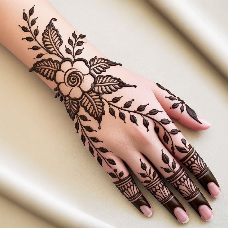 Latest 100+ Mehndi Design Front Full Hand 2026