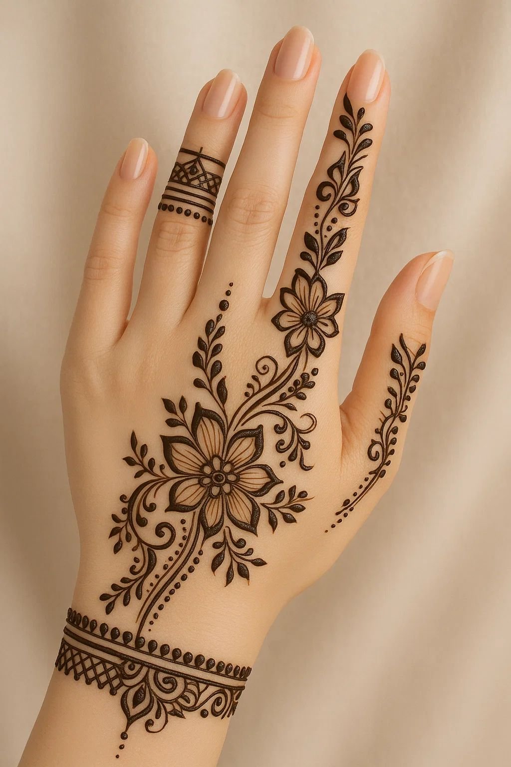 Latest 100+ Mehndi Design Front Full Hand 2026 – Trending & Stylish Collection 40 aesthetic mehndi design pinterest front hand simple 3