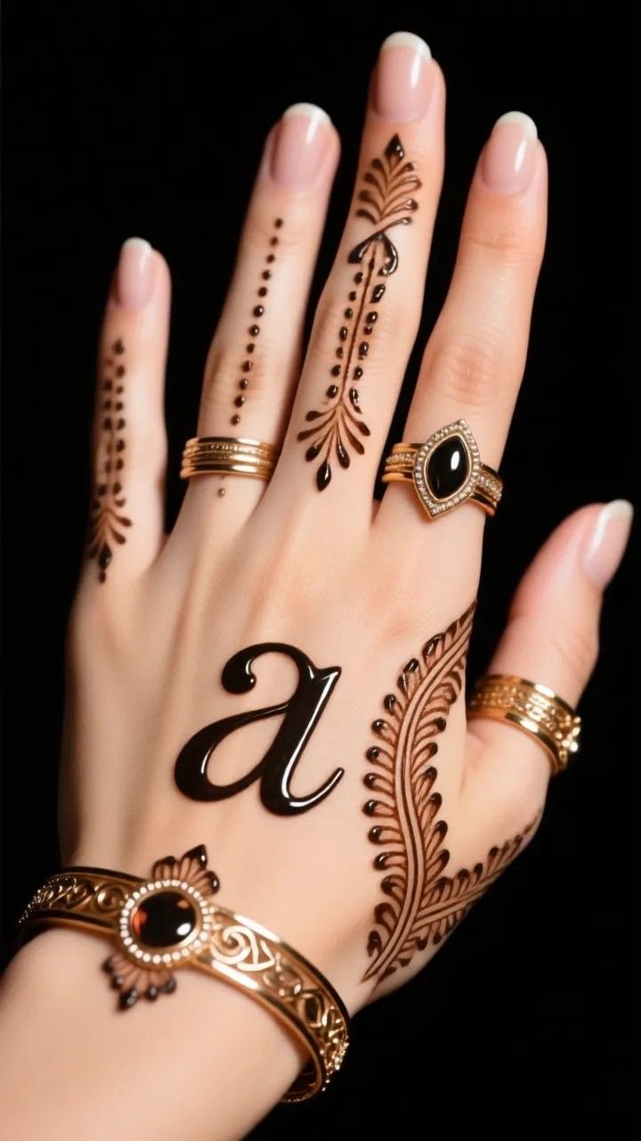 Latest 100+ Mehndi Design Front Full Hand 2026 – Trending & Stylish Collection 35 basic easy front hand simple mehndi design 1