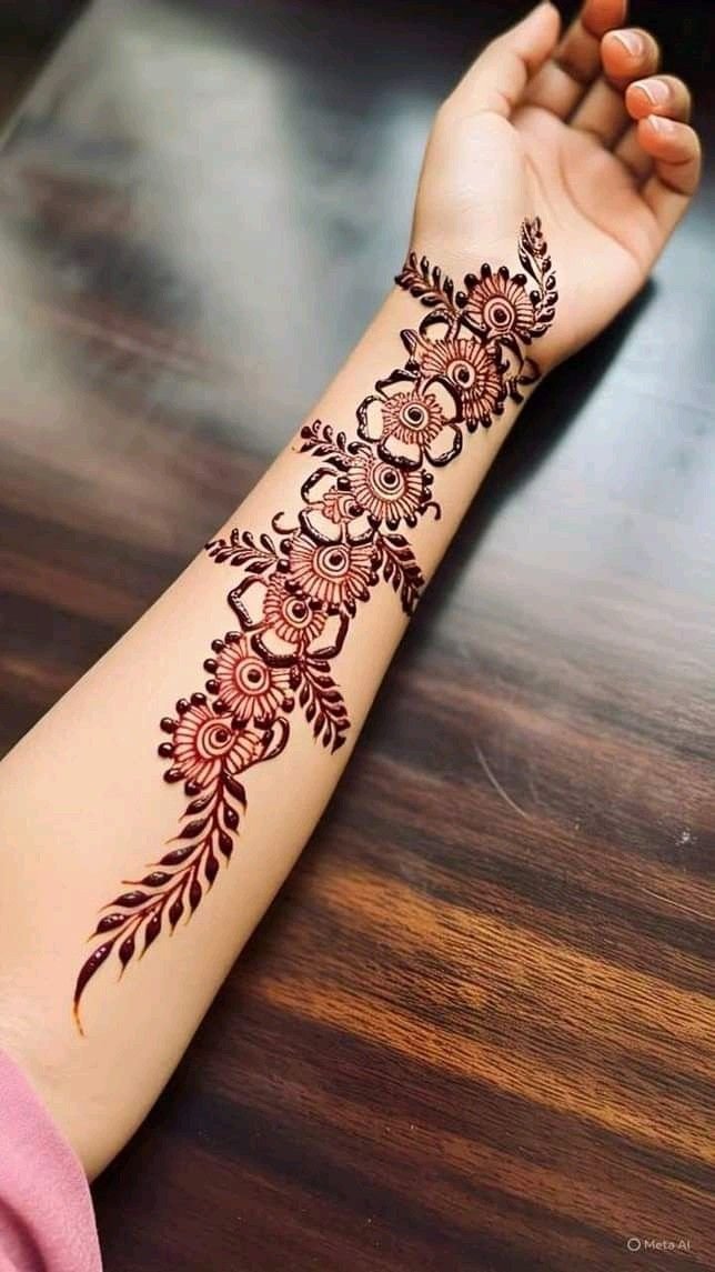 Latest 100+ Mehndi Design Front Full Hand 2026 – Trending & Stylish Collection 22 eid modern mehndi design front hand 3