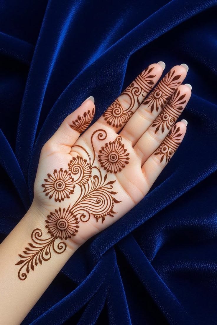 Latest 100+ Mehndi Design Front Full Hand 2026 – Trending & Stylish Collection 5 stylish instagram mehndi design pinterest front hand 1