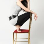 Aesthetic Side Pose Girls pic for Instagram 16 free photo of brunette woman posing on chair 1