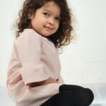Aesthetic Side Pose Girls pic for Instagram 32 free photo of charming child in pink dress sitting sideways 4