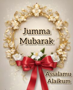 Jummah Mubarak social media post