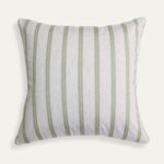 pillow embroidered vivienne pistachio