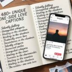 480 unique one side love captions for instagram today