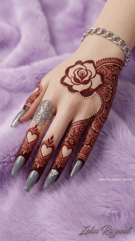 Bracelet Style Mehndi Design