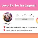 Love Bio for Instagram