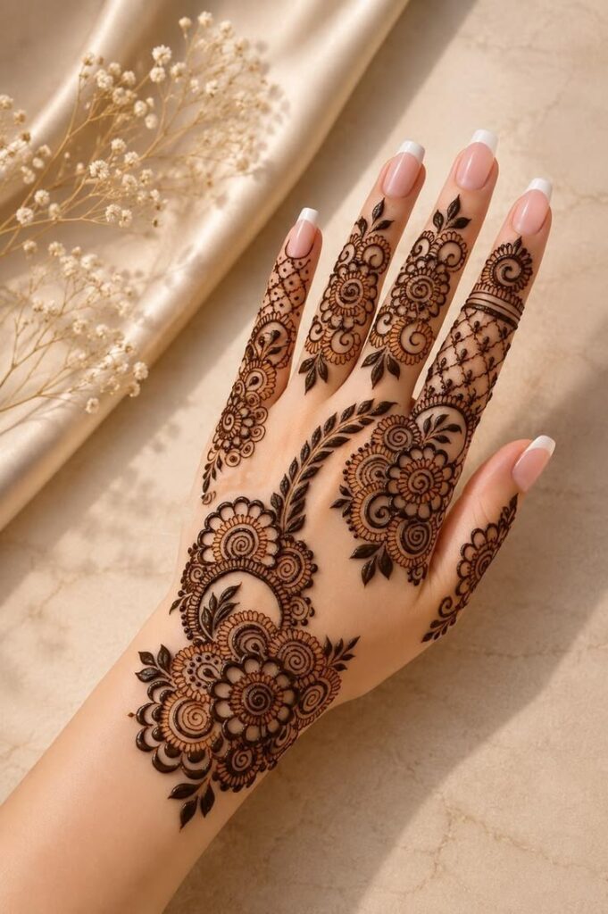 Modern Trendy Mehndi Designs 1