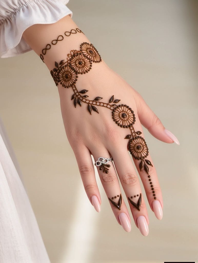 Stylish Simple Mehndi Design Ideas