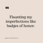 flaunting