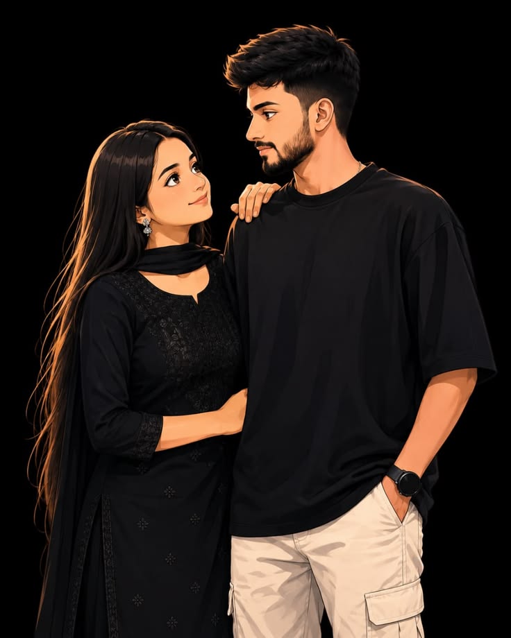 Free AI Couple Photo Dp Pinterest (2026) Most Trending Now 4 3D AI Couple DP