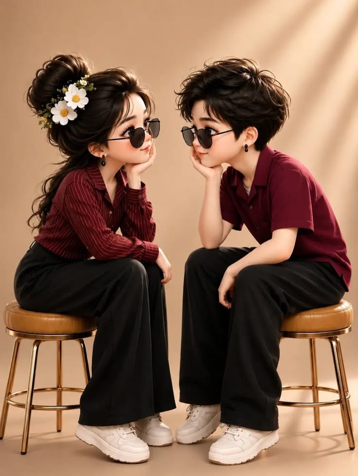 AI Couple DP for WhatsApp