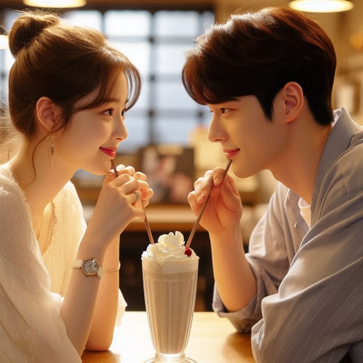 Free AI Couple Photo Dp Pinterest (2026) Most Trending Now 19 Korean Style AI Couple DP