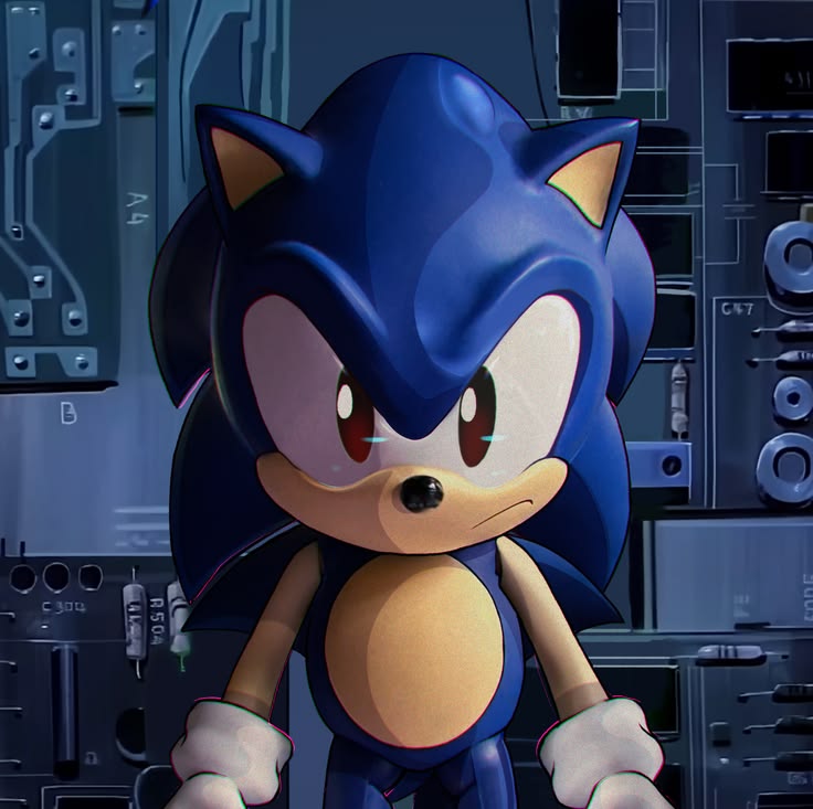 Minimalist Sonic PFP