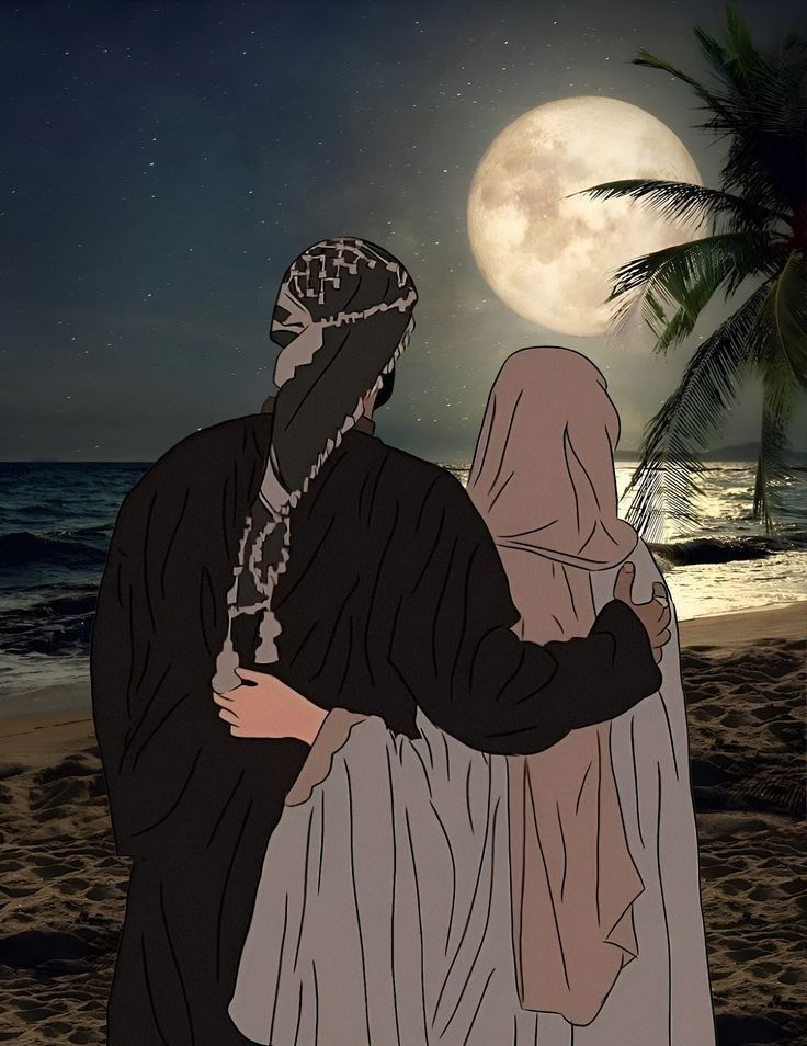 Free AI Couple Photo Dp Pinterest (2026) Most Trending Now 18 Muslim AI Couple DP