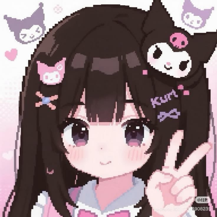 210+ Cute Kuromi PFP Aesthetic Girl Anime Pinterest 2026 7 Pink Kuromi PFP Wallpapers