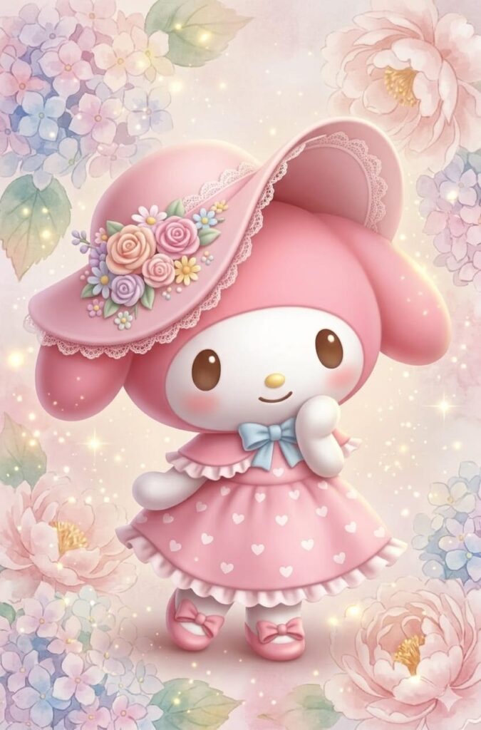 My Melody Pfp - 185 Cute, Kawaii & Y2K Pics for Social Media 12 My Melody With Cute Bows